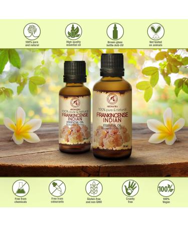 Organic Arrag Oil 50ml - Indian Boswellia Serrata Essential Oil for Smooth Skin Aromatherapy & Relaxation - Perfect for Fragrance Lamps & Aroma Diffusers - Buy Online on GoSupps.com