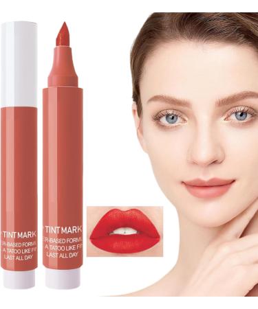 Lip marker - Long-lasting all-day lip color moisturizing and waterproof lip pen for women and girls natural smudge-proof finish for lipstick makeup. - Buy Online on GoSupps.com
