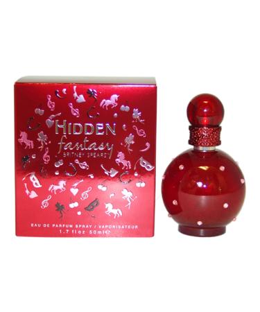 Hidden Fantasy by Britney Spears for Women Eau De Parfum Spray 1.7-Ounce 1.7 Fl Oz (Pack of 1)