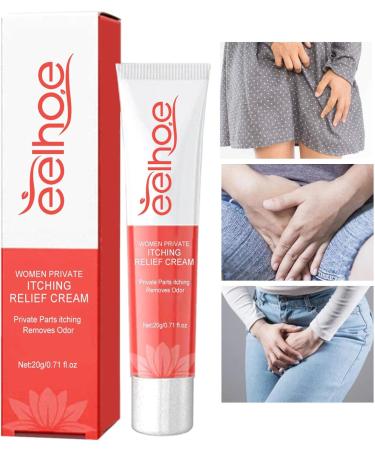 Jacekee Itch Relief for Private Parts | Soothing and Refreshing Anti Itch Cream - Anti Itch Ointment for Relief Dryness Itching Burning Redness Itch Relief - Buy Online on GoSupps.com