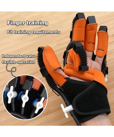 Rehabilitation Robot Gloves Finger Orthosis Stroke Hemiplegia Finger Training Device Finger Orthosis for Long-Term Relief of Hand Dysfunction(Size:L Color:Right) Large Right - Buy Online on GoSupps.com