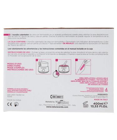 Naturaverde PRO Wax Warmer with Thermostat | Electric Hot & Warm Wax Warmer for Smooth Skin - Buy Online on GoSupps.com