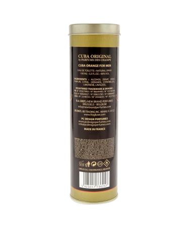 Cuba Orange By Cuba For Men Edt Spray 3.3 Fl Oz 3.3 Ounce (Pack of 1) - Buy Online on GoSupps.com