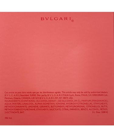 Bvlgari Omnia Coral Eau de Toilette Spray for Women 2.2 Fluid Ounce - Buy Online on GoSupps.com