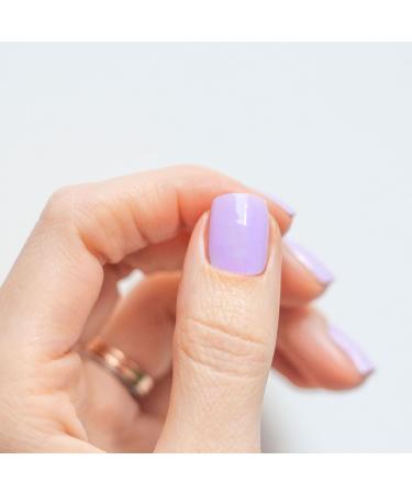 AVOA Beauty Nail Foil - I Lilac You | Opaque Pastel Purple Self-Adhesive Nail Wraps | Long-Lasting Design | 16 Pack - Buy Online on GoSupps.com