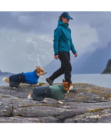 Buy Non-stop Dogwear Fjord Raincoat Blue - Size 40 | Durable Rain Cover for Dogs | International Shipping Available - Buy Online on GoSupps.com