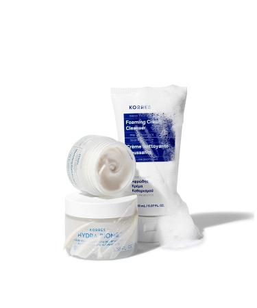 KORRES Greek Yoghurt Foaming Cream Cleanser 150ml | Gentle Daily Face Wash - Buy Online on GoSupps.com