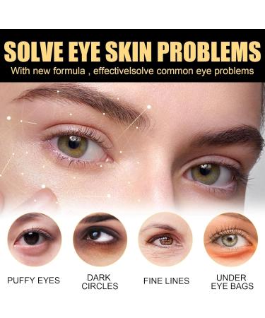Caffeine & Hyaluronic Acid Under Eye Serum Caffeine Eye Serum Under Eye Cream for Dark Circles and Puffy Eyes Eye Serum for Dark Circles Eye Cream Anti Aging Firming Eye Cream Under Eye Treatment - Buy Online on GoSupps.com