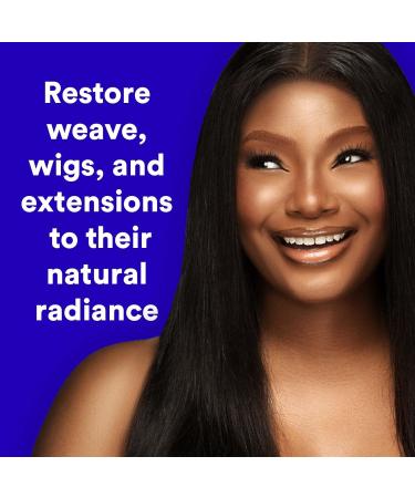 WEAVESOAP Hair Extension Cleansing Wash - 9.5 oz Clarifying Shampoo for Natural & Synthetic Hair Extensions Wigs & Weaves | Paraben & Sulfate Free - Buy Online on GoSupps.com