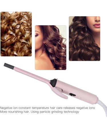 Buy Thin Curling Wand 9mm - Ceramic Barrel Hair Curler for All Hair Types - 360 Rotation Constant Temperature - Buy Online on GoSupps.com