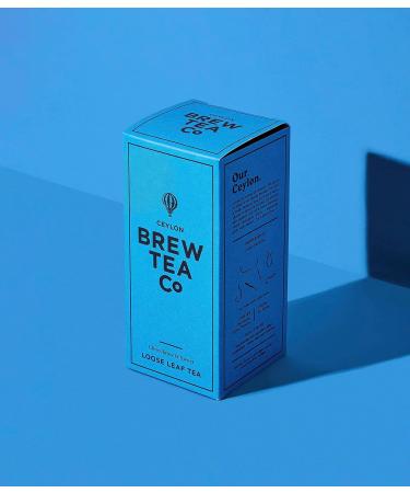 Brew Tea Co - Ceylon Black Tea - Chocolatey & Sweet - 113g Loose Leaf Tea - Buy Online on GoSupps.com