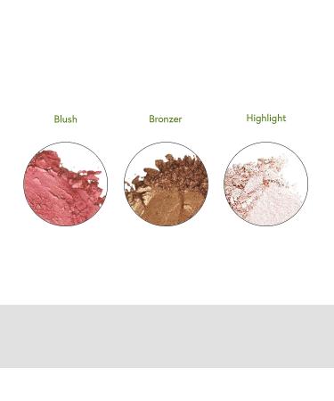 Honeybee Gardens 'Resilience' All In One Makeup Palette - Vegan, Gluten Free, Cruelty Free - Buy Online on GoSupps.com