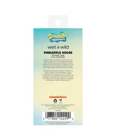 Buy Wet n Wild Sponge Case Bob Squarepants - Pineapple Makeup Tool | Travel Size | International Shipping Available - Buy Online on GoSupps.com