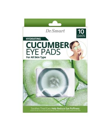 DR SMART Hydrating Cucumber Eye Pads - 20 Pads for All Skin Types - Buy Online on GoSupps.com