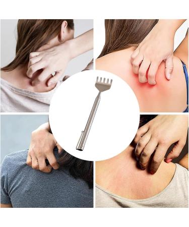 VzuhSW Telescopic Back Scratcher - Stainless Steel 8 to 50 cm - Perfect for Home Travel & Office - Effective Itch Relief - Buy Online on GoSupps.com