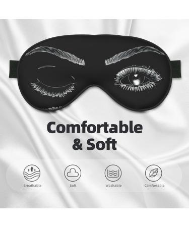 Buy Eyelash Soft Sleep Eye Mask - Breathable Eye Patch for Women | Perfect Travel & Relaxation Accessory - International Shipping - Buy Online on GoSupps.com
