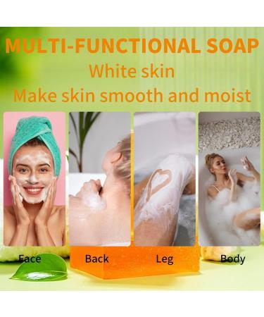 Tongyend Argan Oil Soap Bar Organic Natural Soap Handmade Soap Bar Helps Acne Moisturises & Cleanses Face Cleanser Soap Bar Women & Men Liquid Soap Body Care - Buy Online on GoSupps.com