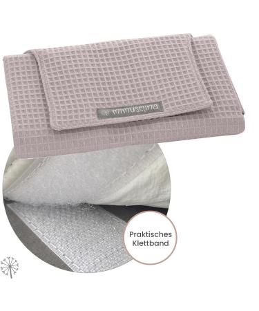 Shop Mimuselina Wrap Pad - Portable Water & Dirt Repellent Diaper Changing Pad | Foldable & Upholstered for Easy Travel - Buy Online on GoSupps.com