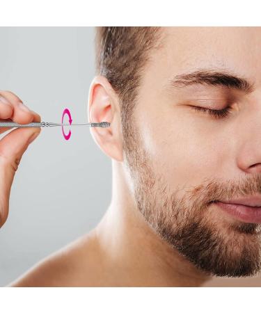 Premium Stainless Steel Ear Wax Removal Kit - Ear Cleaner Set with Storage Box for Adults - Buy Online on GoSupps.com