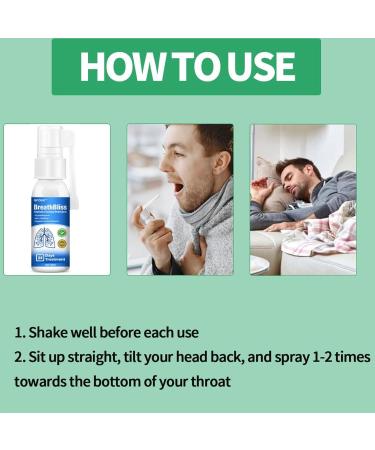 Buy GFOUK BREATHBLISS & BREATHDETOX Herbal Spray Set - Respiratory Cleansing & Herbal Tension Relief | International Shipping - Buy Online on GoSupps.com