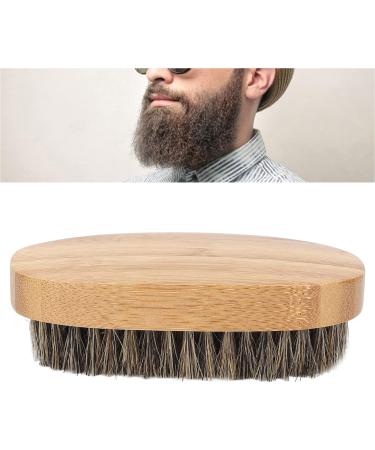 Pocket Mustache and Beard Brush Beard Styling Brushes Soft Bamboo Comfortable Massage Beard Hair Beauty Brush for Men and Women - Buy Online on GoSupps.com