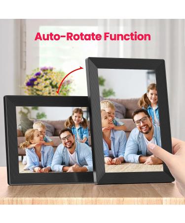 Frameo 10.1 Inch WiFi Digital Picture Frame with 16GB Storage | IPS HD Touch Screen | Gift for Friends and Family - Buy Online on GoSupps.com