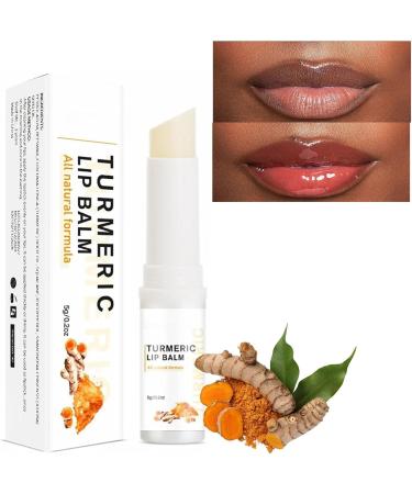 Turmeric Lip Balm Stick Lip Care Cream Daily Lip Care Balm Lip Lightening For Dark Lips Turmeric Long Lasting Moisturizing Lips Balms Reduces Chapped Dry Lips Repairs Cracks - Buy Online on GoSupps.com