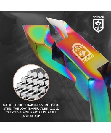 SENBACH Cuticle Trimmer with Cuticle Pusher Cuticle Remover Cuticle Nipper Professional Stainless Steel Cuticle Cutter Clipper Durable Pedicure Manicure Tools for Fingernails and Toenails (Multi) Multi (Pack of 2) - Buy Online on GoSupps.com
