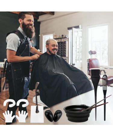 22 Piece Hair Dye Brush Kit Hair Dye Bowl and Brush Set Kit Tint Brush Earmuffs Mixing Spoon Gloves and Disposable Shawl Shower Cap Hair Dye Bowl Your DIY Salon Hair Coloring Kit. - Buy Online on GoSupps.com