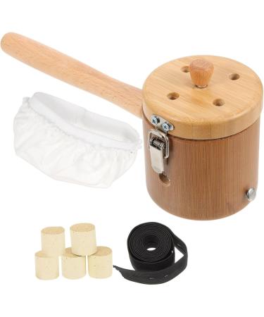 Gatuida Moxibustion Hand Devices Set - Wood Moxa Tool & Gel Holder for Effective Healing | International Shipping - Buy Online on GoSupps.com