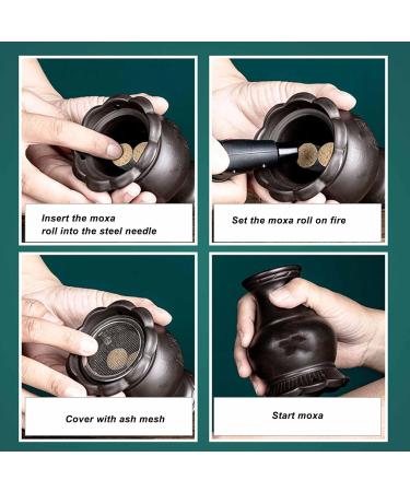 Moxibustion Box - Premium Moxa Burn Tool with Fabric Bag | International Shipping Available - Buy Online on GoSupps.com