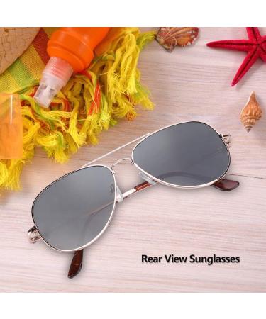 Kcabrtet Female/Male Safety Glasses Anti Tracking Rear View Sunglasses Anti Monitor Glasses Safety Sun Glasses - Buy Online on GoSupps.com