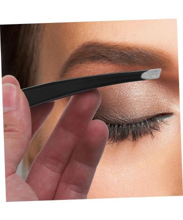 Mikinona 1 Eyebrow Clips Eyebrow Clip Tweezers Hair Remover Tool Facial Hair Tweezers Make up Kit Mini Slant Tweezer Eyebrow Plucking Kit Women Eyebrow Curler Eyebrow Makeup Tool - Buy Online on GoSupps.com