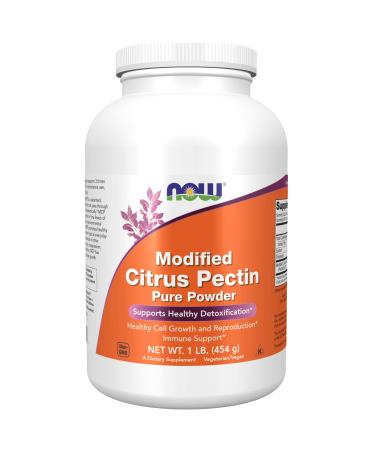 Now Foods Modified Citrus Pectin Pure Powder 1 lb (454 g)