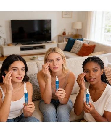  Gacqpli Dissolving dark circles massage roller for puffiness eye moisturizer for women mothers friends daily routines night skin care - Buy Online on GoSupps.com