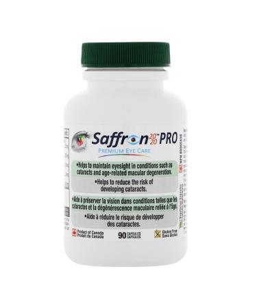 Elevate Your Vision with Persavita Saffron 2020-PRO: Saffron Resveratrol Zeaxanthin and Lutein - 90 Vegetarian Capsules
