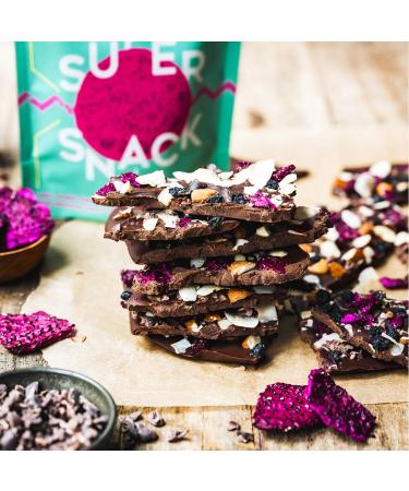 Buy Suncore Foods Red Dragon Fruit Chips 1.76oz - Gluten Free, Non-GMO, No Sugar Added - Buy Online on GoSupps.com