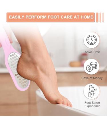 VOCOSTE Foot File Foot Rasp Stainless Steel Pedicure Scraper 8.66" Pink - Buy Online on GoSupps.com