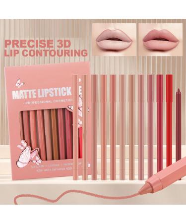 Hogvinnatil Set of 12 lipsticks for matte and waterproof lips nonstick set for women and girls to make up - Buy Online on GoSupps.com