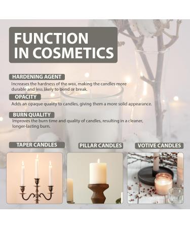 ETC Cosmetic s STARIC ACID - 100 GR - Used in a variety of products like lotion bars creams balms ointments sticks and candles - Buy Online on GoSupps.com