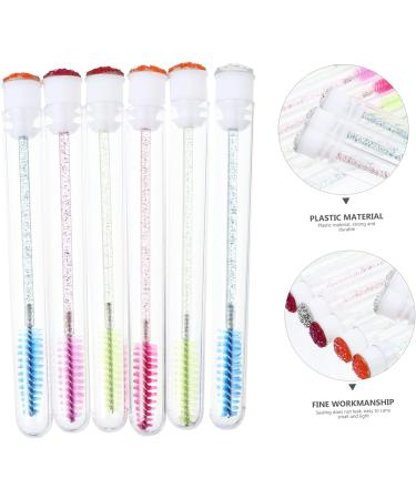 LALADEFIEE 10pcs Mascara Wand Tube Eyelash Lash Makeup Brush Eyelash Cream Tube Lipgloss Plastic - Buy Online on GoSupps.com