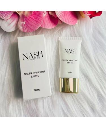 Nash Cosmetics Sheer Skin Tint SPF 55 Sunscreen 30ml