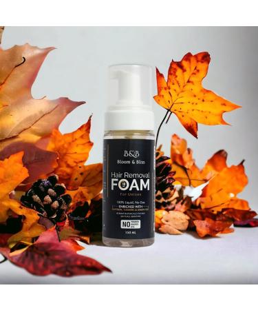 SH Bloom & Bliss Hair Removal Foam Spray | Painless Body Hair Removal for Men & Women | 150ml Moisturizing Formula for Chest Legs Arms & Back - Buy Online on GoSupps.com