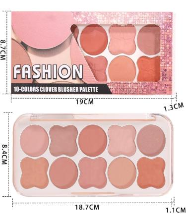  TianWlio multi purpose cream blusher cheek powder natural multicolour blush face blusher pearl effect makeup foundation contour pressed - Buy Online on GoSupps.com