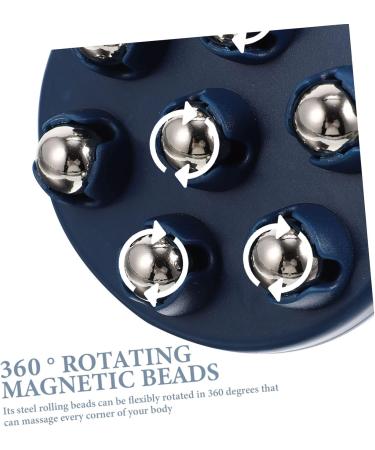 Minkissy 5-Piece Roller Ball Massage Device - Reusable Acupuncture Muscle Massage Tool for Foot & Body Relief - Buy Online on GoSupps.com