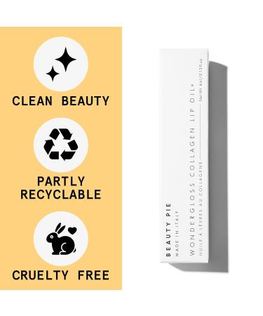 Beauty Pie Wondergloss Collagen Lip Oil - Nourishing Moisturizing & Plumping (Plum Naked) | International Shipping - Buy Online on GoSupps.com