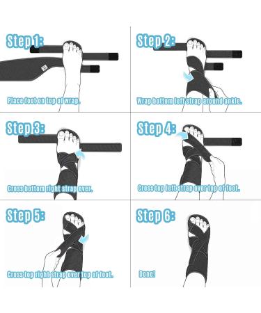 Foot Drop Brace - AFO Ankle Stabilizer for Joint Pain Relief | Soft Night Splint & Support for Walking & Sleeping (Right Foot Black) - International Shipping Available - Buy Online on GoSupps.com