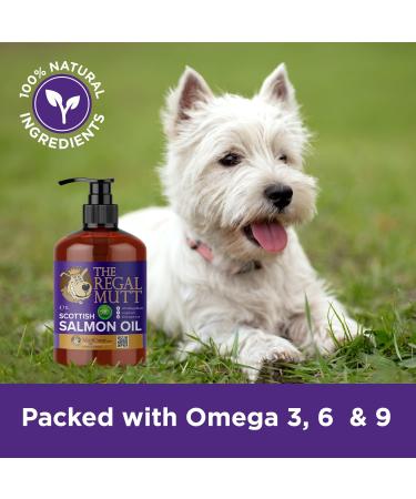 The Regal Mutt - Scottish Salmon Oil For Dogs Cats Horses Ferrets - 1 Litre Bottle 1 l (Pack of 1) - Buy Online on GoSupps.com