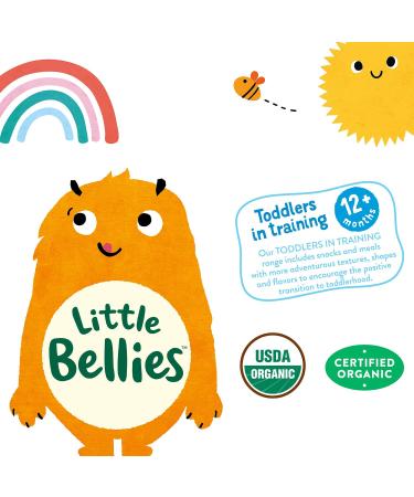 Little Bellies Organic Strawberry Pick-Me Sticks Baby Snack (5 Pack) - Healthy and Delicious Snacking Option for Babies - Buy Online on GoSupps.com