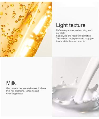 2pcs Peel Off Wax Hand Mask Honey Hand Wax Exfoliating Hand Mask Moisturizing Hand Care Supplies Hands Care Tool Hand Peel Mask Exfoliating Gloves For Hand Wax Exfoliating Hand Film Paraffin Hand Wax - Buy Online on GoSupps.com